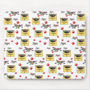 Tapis De Souris Mousepad Crayon