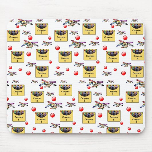 Tapis De Souris Mousepad Crayon (Devant)