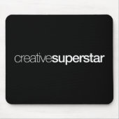 Tapis De Souris mousepad créatif de superstar (Devant)