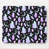 Tapis De Souris Mousepad "Crystals and Moons" (Devant)