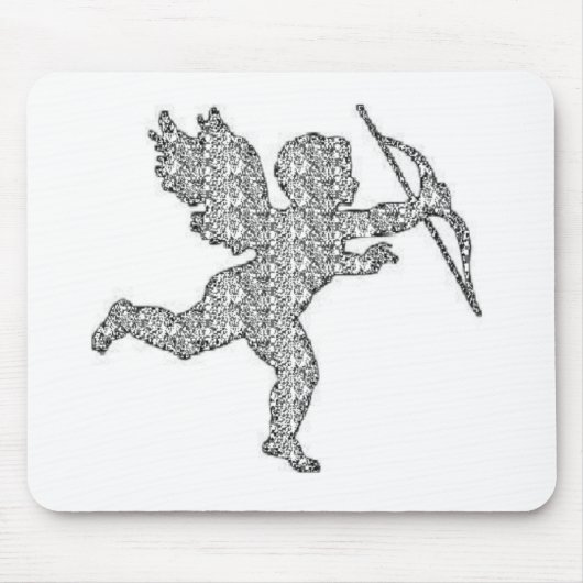 Tapis De Souris Mousepad Cupid Silver (Devant)