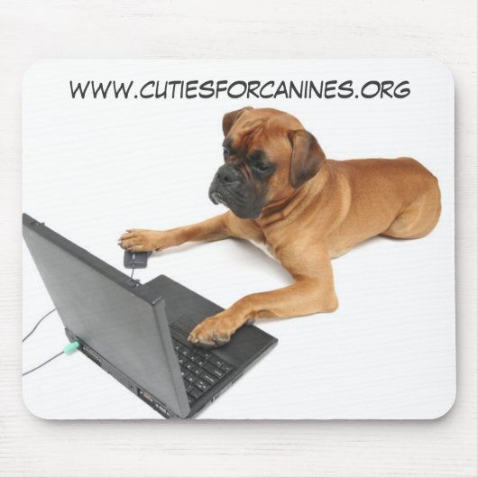 Tapis De Souris Mousepad Cuties pour des canines (Devant)