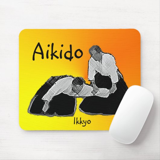 Tapis De Souris Mousepad d'Aikido (Avec souris)