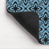 Tapis De Souris Mousepad Damas, bleu clair (Coin)