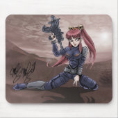 Tapis De Souris mousepad d'anime d'assaut (Devant)