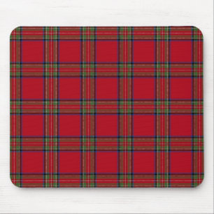 Tapis De Souris Mousepad dans la conception royale de tartan de