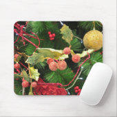 Tapis De Souris mousepad d'arbre de Noël (Avec souris)