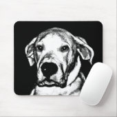 Tapis De Souris Mousepad d'argentino de Dogo (Avec souris)