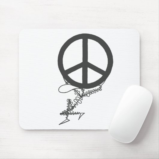 Tapis De Souris Mousepad d'atlas de paix (Avec souris)