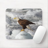 Tapis De Souris Mousepad de Bald Eagle (Avec souris)