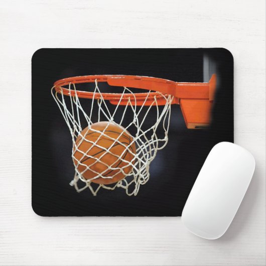Tapis De Souris Mousepad de basket (Avec souris)