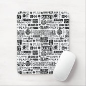 Tapis De Souris Mousepad de basket (Avec souris)