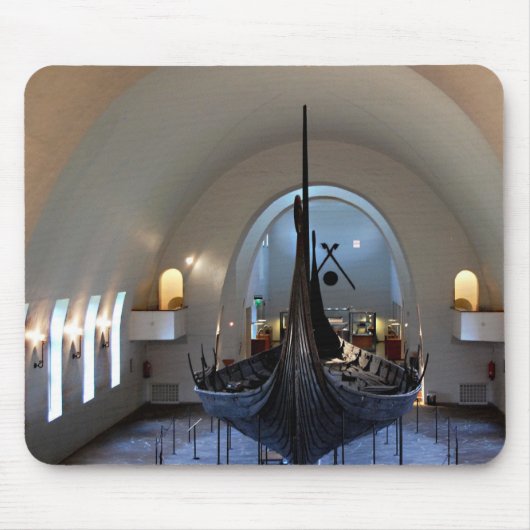 Tapis De Souris mousepad de bateau de Viking (Devant)