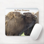 Tapis De Souris Mousepad de bison des plaines américaines (Avec souris)
