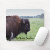 Tapis De Souris Mousepad de bison des plaines américaines (Avec souris)