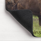 Tapis De Souris Mousepad de bison des plaines américaines (Coin)