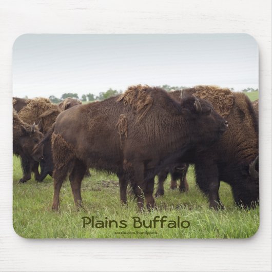 Tapis De Souris Mousepad de bison des plaines américaines (Devant)