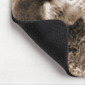 Tapis De Souris ~Mousepad de "border collie et d'agneau " (Coin)