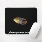 Tapis De Souris Mousepad de borellii d'Apistogramma (Avec souris)