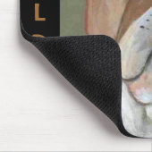 Tapis De Souris Mousepad de bouledogue (Coin)