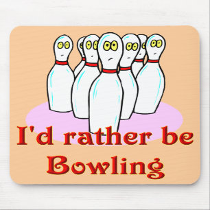 Tapis De Souris mousepad de bowling