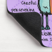 Tapis De Souris mousepad de Capricorne (Coin)