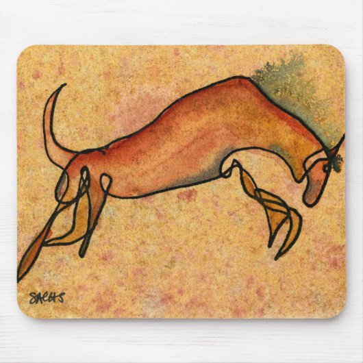Tapis De Souris Mousepad de cheval de Lascaux (Devant)