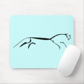 Tapis De Souris Mousepad de cheval d'Uffington (Avec souris)