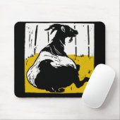 Tapis De Souris Mousepad de chèvre de coupe victorienne (Avec souris)
