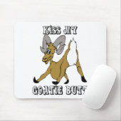 Tapis De Souris Mousepad de chèvre mignonne et drôle (Avec souris)