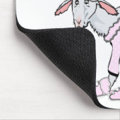 Tapis De Souris Mousepad de chèvre mignonne et drôle (Coin)