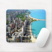 Tapis De Souris Mousepad de Chicago (Avec souris)
