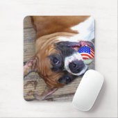 Tapis De Souris Mousepad de chien de boxeur (Avec souris)