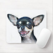 Tapis De Souris Mousepad de chien de chiwawa (Avec souris)