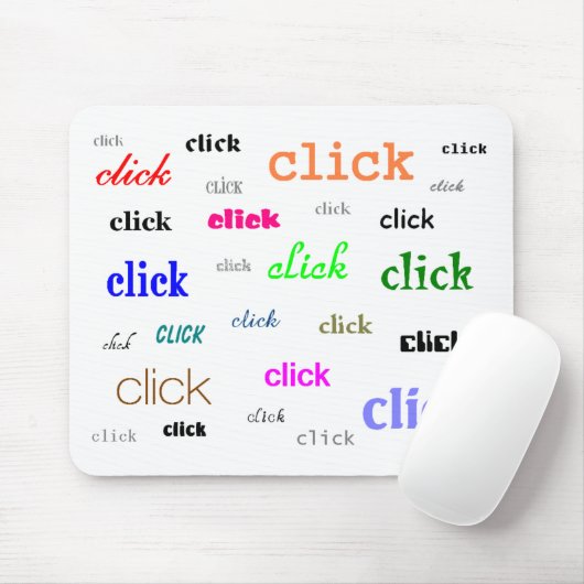 Tapis De Souris mousepad de clic (Avec souris)