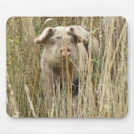 Tapis De Souris Mousepad de cochon mignonne (Devant)