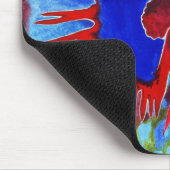 Tapis De Souris Mousepad de combat siamois de N2 de conception de (Coin)