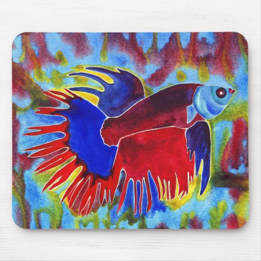 Tapis De Souris Mousepad de combat siamois de N2 de conception de (Devant)