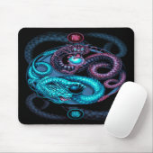 Tapis De Souris mousepad de conception de dragons (Avec souris)
