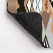 Tapis De Souris Mousepad de corbeau amérindien (Coin)