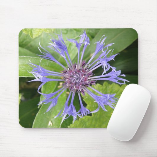 Tapis De Souris Mousepad de Cornflower Bleue (Avec souris)