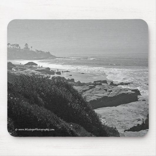Tapis De Souris Mousepad de côte de La Jolla (Devant)