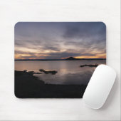 Tapis De Souris Mousepad de coucher du soleil de Myvatn de lac (Avec souris)