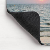 Tapis De Souris Mousepad de coucher du soleil de plage de (Coin)