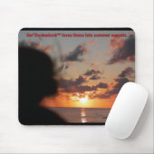 Tapis De Souris Mousepad de coucher du soleil d'ours de (Avec souris)