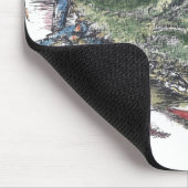 Tapis De Souris Mousepad de crabe bleu (Coin)