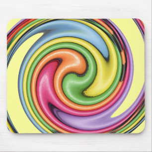 Tapis De Souris Mousepad de Crayons fondus