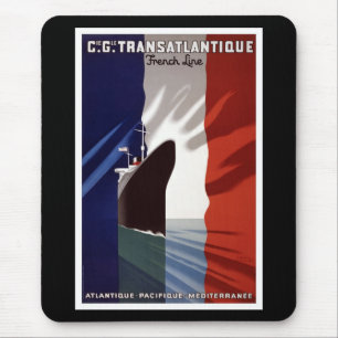 Tapis De Souris Mousepad de croisière de Vieux Monde