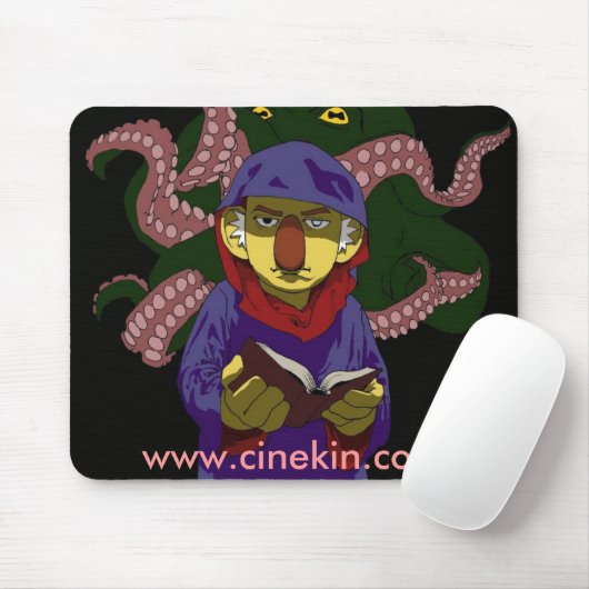 Tapis De Souris mousepad de culte-cthulhu (Avec souris)
