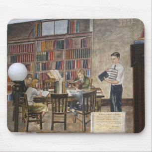 Tapis De Souris Mousepad de ~ des peintures murales 8 de WPA
